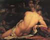 Venus and Satyr with Two Cupids