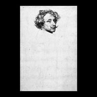Self-portrait an etching Self-portrait an etching