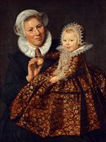 Catharina Hooft with her Nurse Catharina Hooft with her Nurse