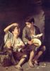 Beggar Boys Eating Grapes and Melons