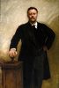 The Official White House portrait of President Theodore Roosevelt The Official White House portrait of President Theodore Roosevelt
