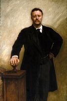 The Official White House portrait of President Theodore Roosevelt The Official White House portrait of President Theodore Roosevelt