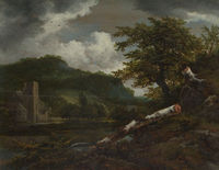 A Landscape with a Ruined Building A Landscape with a Ruined Building