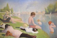 Bathers at Asnières Bathers at Asnières