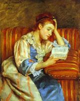 Young Woman Reading Young Woman Reading