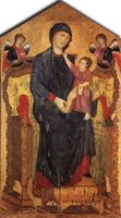 Madonna Enthroned with Angels