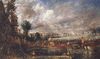 The Opening of Waterloo Bridge ('Whitehall Stairs June 18th 1817')