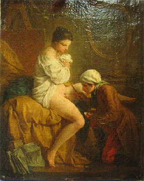 An Artist Painting