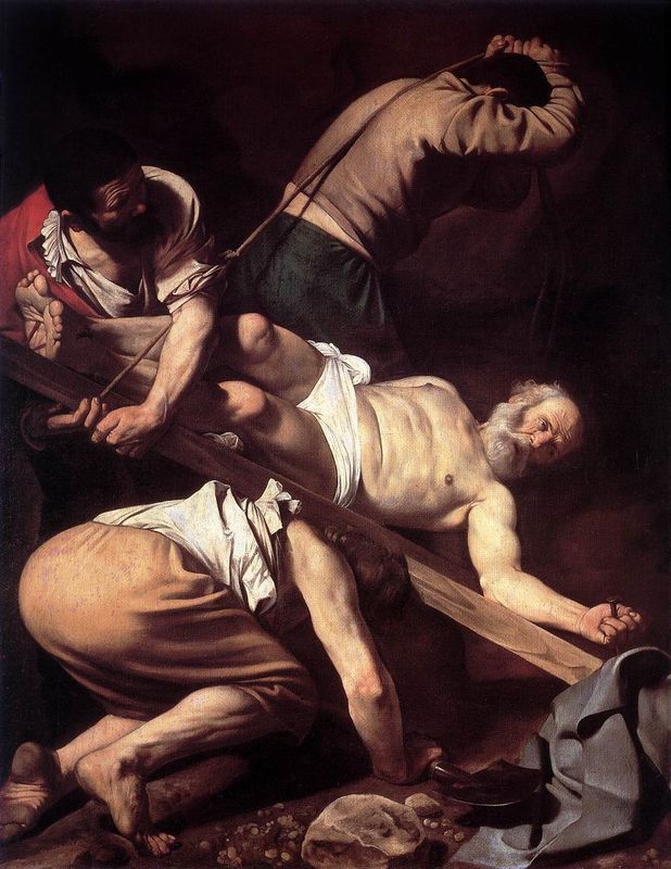 Caravaggio Crucifixion of Saint Peter