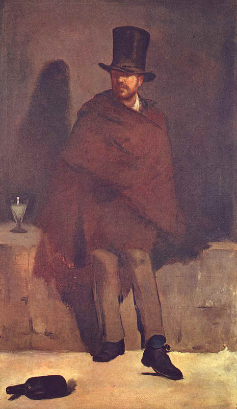 Manet The Absinthe Drinker