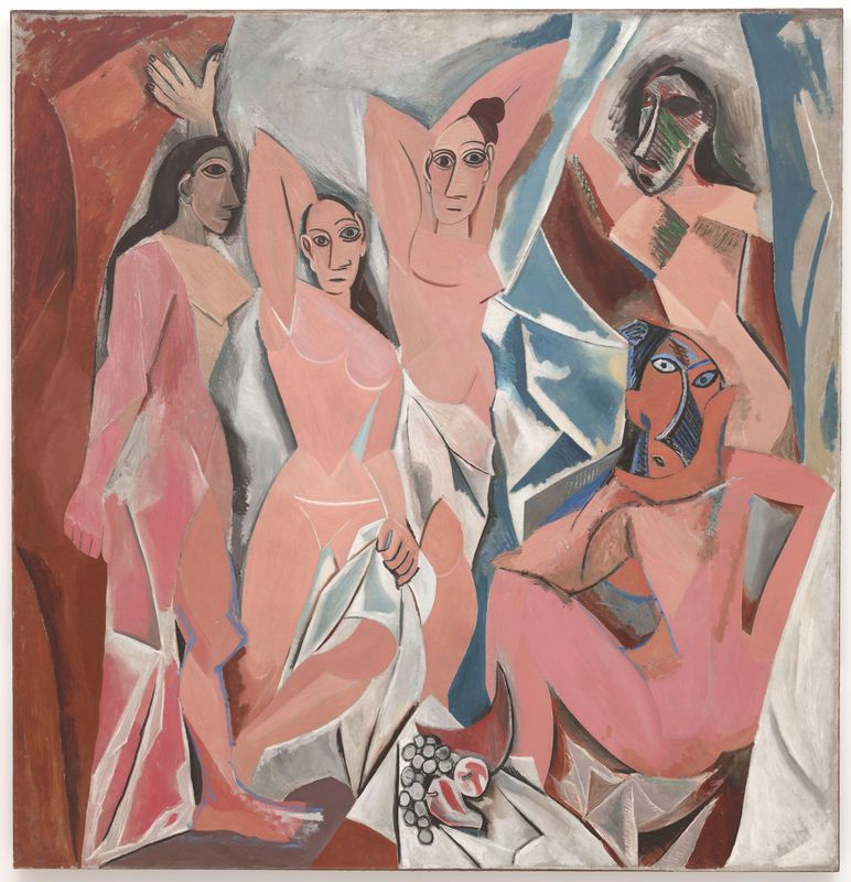 Picasso Desmoiselles d�Avignon