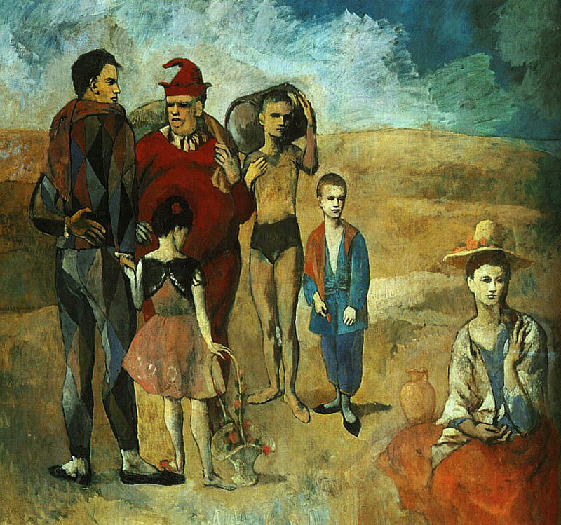 Picasso Family of Saltimbanques