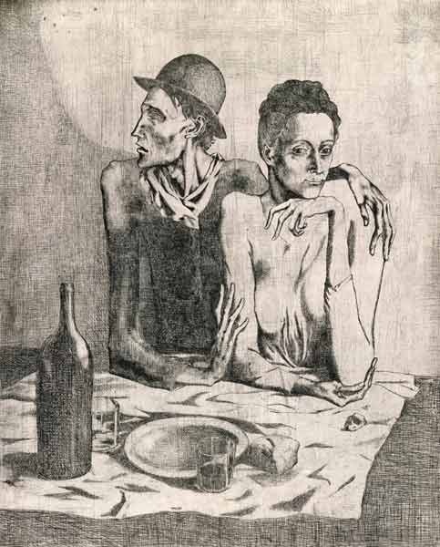 Picasso The Frugal Repast