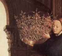 Cropped - Madonna and Chancellor Rolin Madonna and Chancellor Rolin