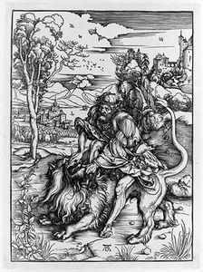 Samson Rending the Lion