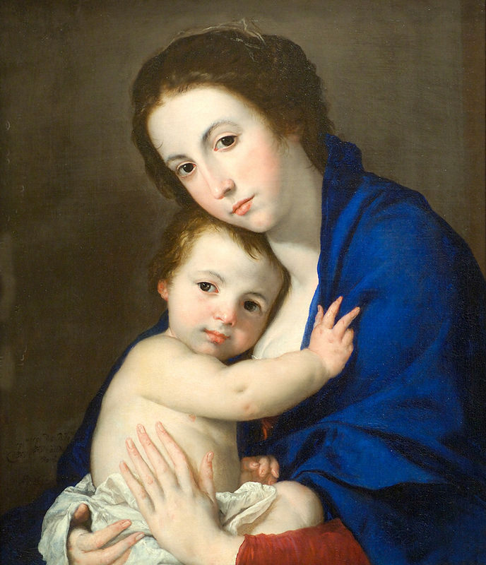 Virgin and Child Painting by Antoine Auguste Ernest Herbert