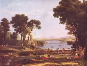 Landscape with the Marriage of Isaac and Rebecca Landscape with the Marriage of Isaac and Rebecca