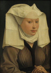Lady Wearing a Gauze Headdress Lady Wearing a Gauze Headdress