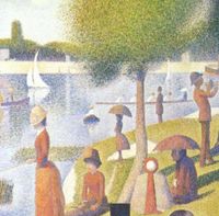 Cropped - A Sunday Afternoon on the Island of La Grande Jatte A Sunday Afternoon on the Island of La Grande Jatte