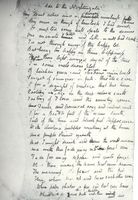 A holograph of Keat's Ode to a Nightingale The Enchanted Castle