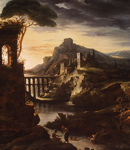 Landscape with an Aqueduct