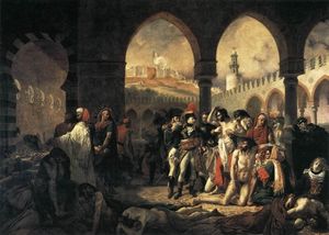 Napoleon Bonaparte Visiting the Plague-Stricken in Jaffa Napoleon Bonaparte Visiting the Plague-Stricken in Jaffa