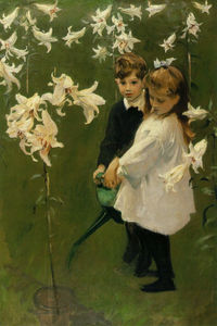 Garden Study of the Vickers Children