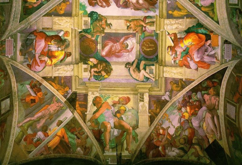 Sistine Chapel Ceiling Artble Com