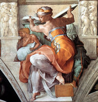 The Libyan Sibyl Sistine Chapel Ceiling