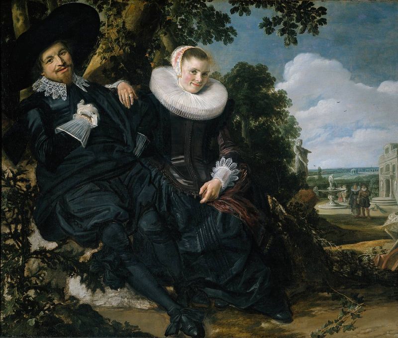 Double Portrait Of A Couple Artble Com