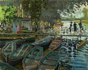 Bathers at La Grenouillère Bathers at La Grenouillère