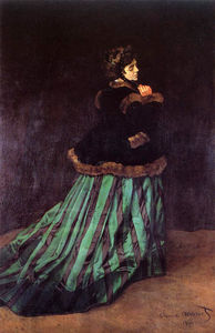 Woman in the Green Dress