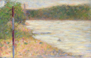 A River Bank (The Seine at Asnières)