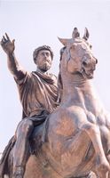 Marcus Aurelius Emperor Charles V at Muhlberg