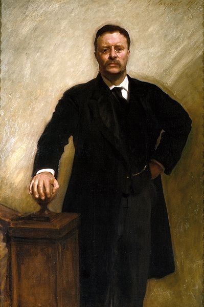 The Official White House portrait of President Theodore 
