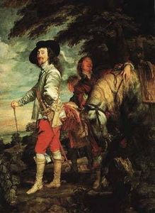 Charles I at the Hunt