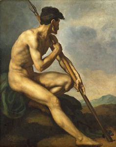 Nude Warrior with a Spear Nude Warrior with a Spear