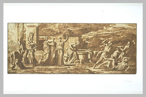 Moses Defending the Daughters of Jethro