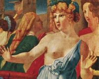 Moses Defending the Daughters of Jethro