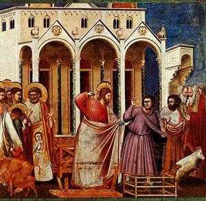 Jesus Drives the Merchants Away from the Temple Jesus Drives the Merchants Away from the Temple
