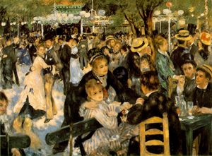 Dance at le Moulin de la Galette Dance at le Moulin de la Galette