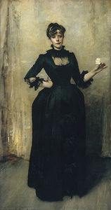 Lady with the Rose (Charlotte Louise Burckhardt)