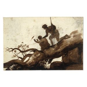An Artist Sketching An Artist Sketching