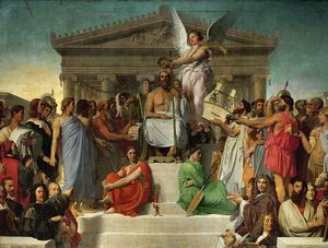 The Apotheosis of Homer The Apotheosis of Homer