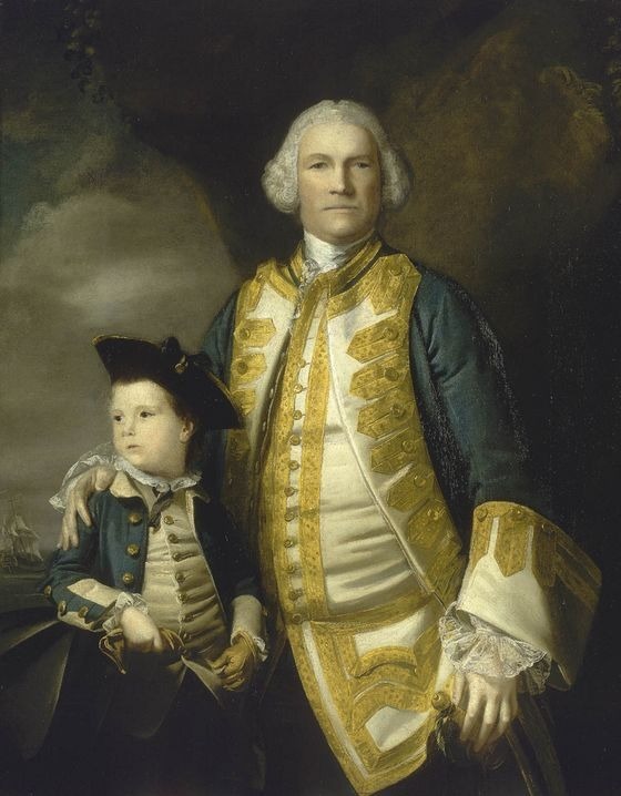 Admiral Francis Holburne 170471 and his son Sir Francis 4th