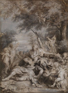 Rinaldo conquered by Love for Armida