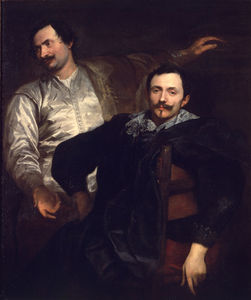 Double Portrait of Brothers Lucas and Cornelis de Wael