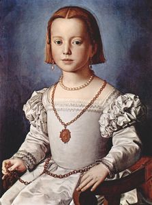 Portrait of Bia Medici Daughter of Cosimo Portrait of Bia Medici Daughter of Cosimo