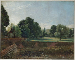 A View at Salisbury from Archdeacon Fisher's House