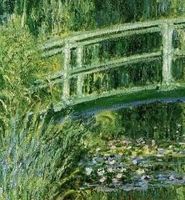 Monet's use of color Lily Pond